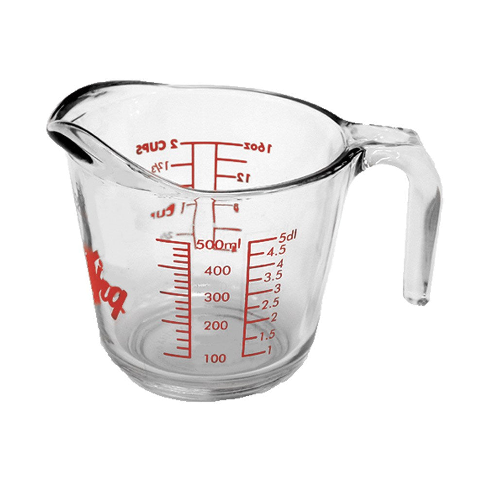 Anchor Hocking Medium Measuring Jug 500ml 2 Cup Kitchen Tools at Robins Kitchen