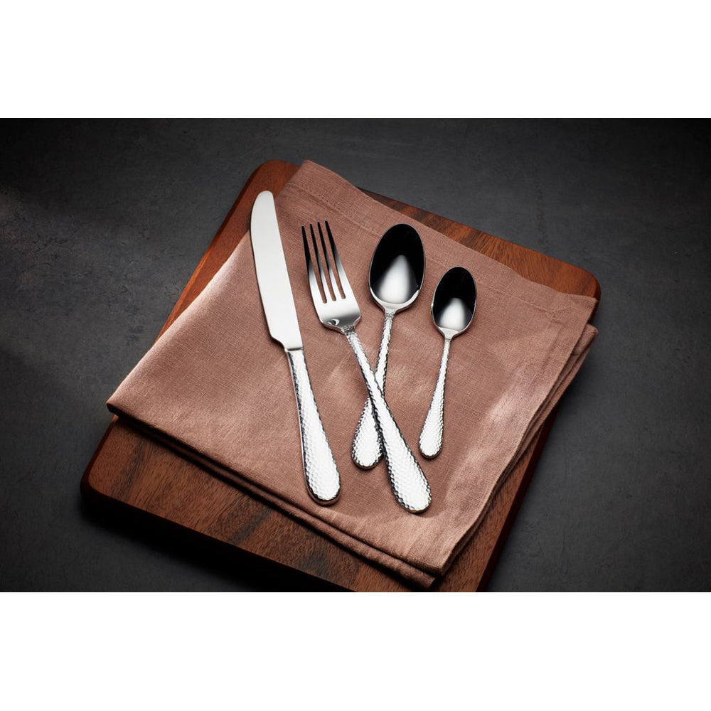 Oneida Tibet Hammered Cutlery Set