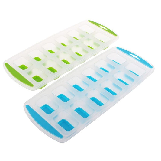 Appetito Easy Release Cube Ice Tray Set of 2