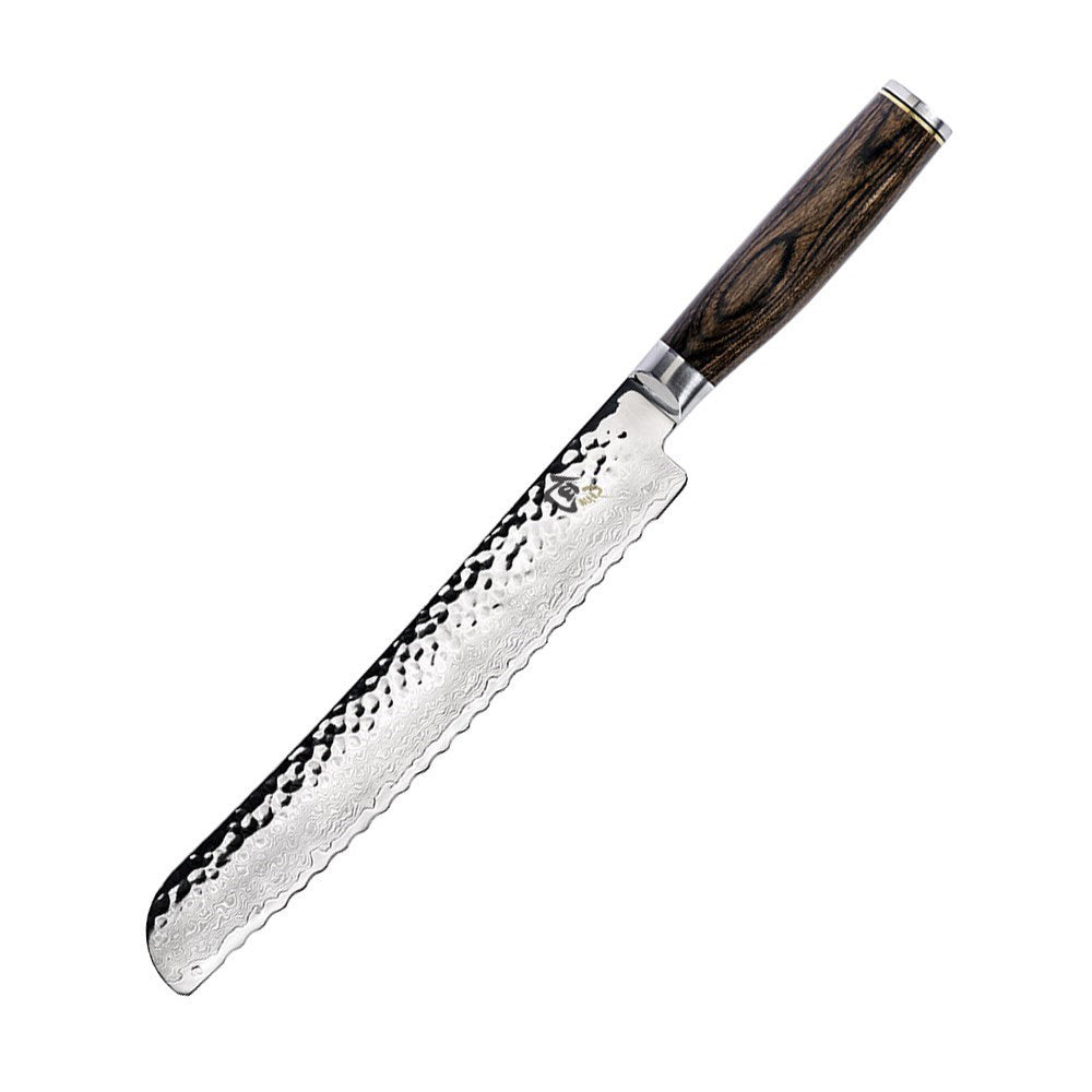 Shun Kai Premier Steel & Pakkawood Bread Knife 22.9cm