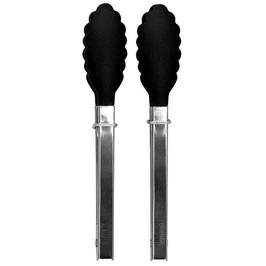 Scullery Essentials 2-Piece Stainless Steel Mini Tongs Set