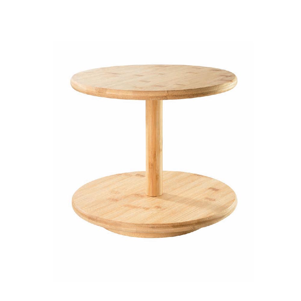 Ambrosia Karira Two Tier Bamboo Lazy Susan 30cm