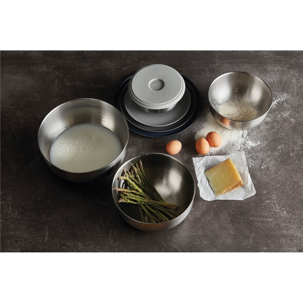 Joseph Joseph 100 Collection Nest Prep And Store Bowl Set without a Lid at Robins Kitchen