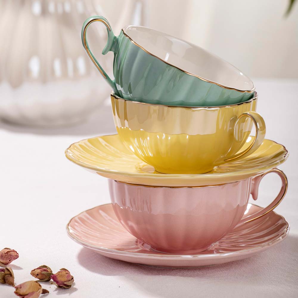 Ashdene Parisienne Pearl Cup & Saucer 220ml