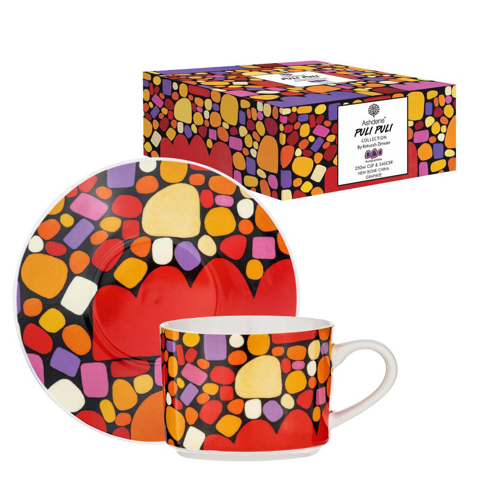 Ashdene Puli Puli Cup & Saucer 250ml