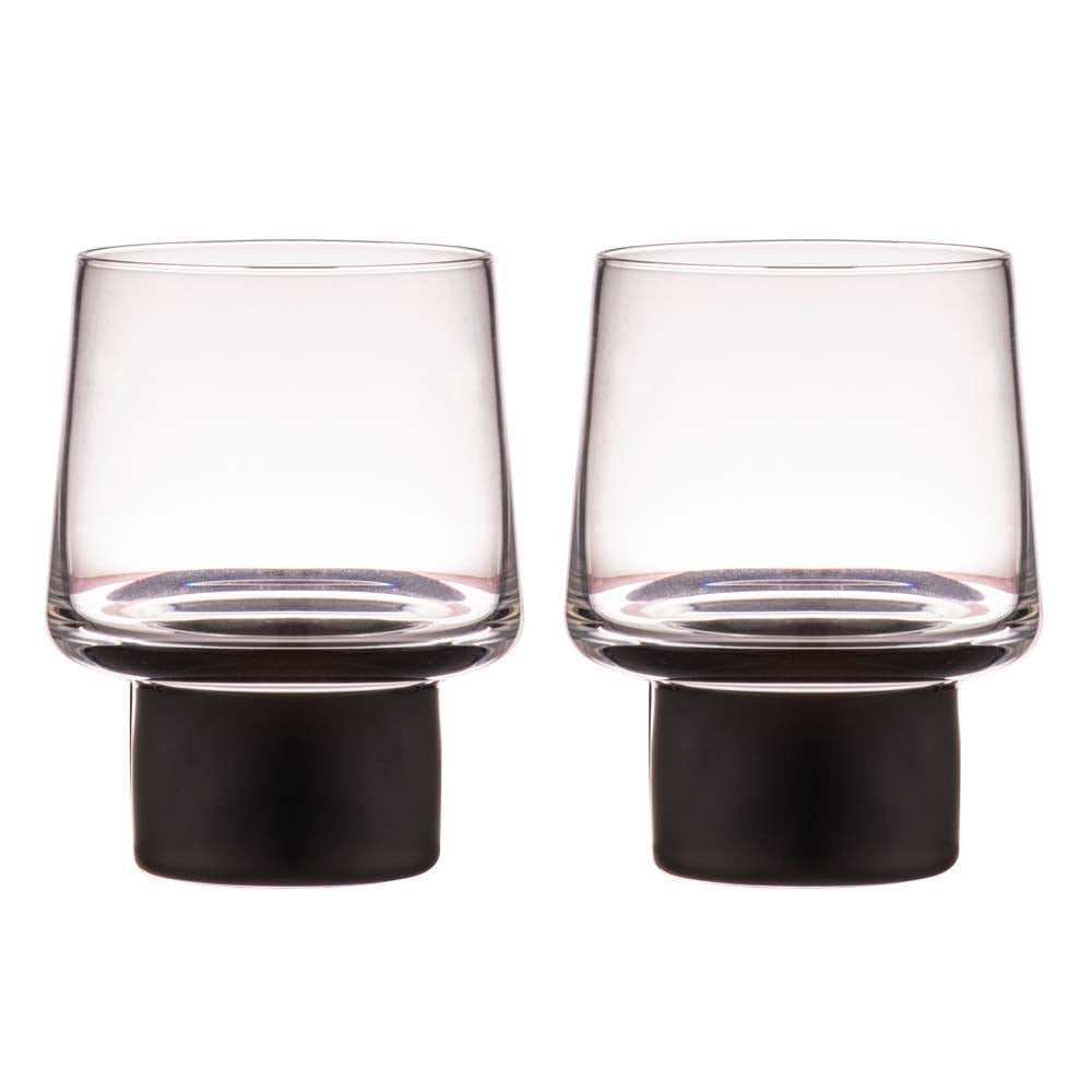 Tempa Aurora Clear Set of 2 Glass Tumbler