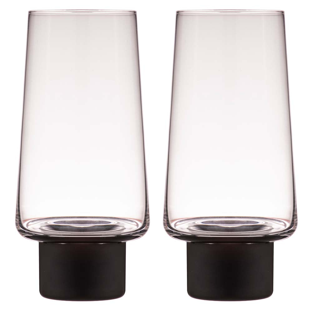 Tempa Aurora Clear Set of 2 Highball Tumbler