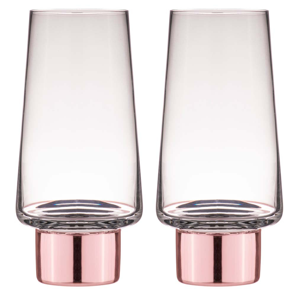 Tempa Aurora Clear Set of 2 Highball Tumbler