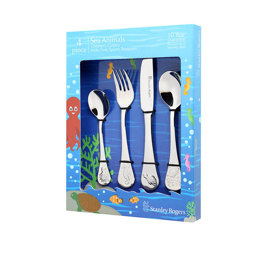 Stanley Rogers Stainless Steel 4 Piece Children's Cutlery Set