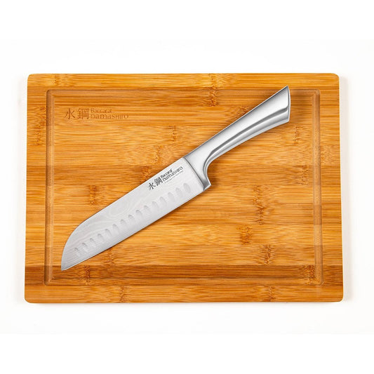 Baccarat Damashiro 17cm Santoku & 35cm Board