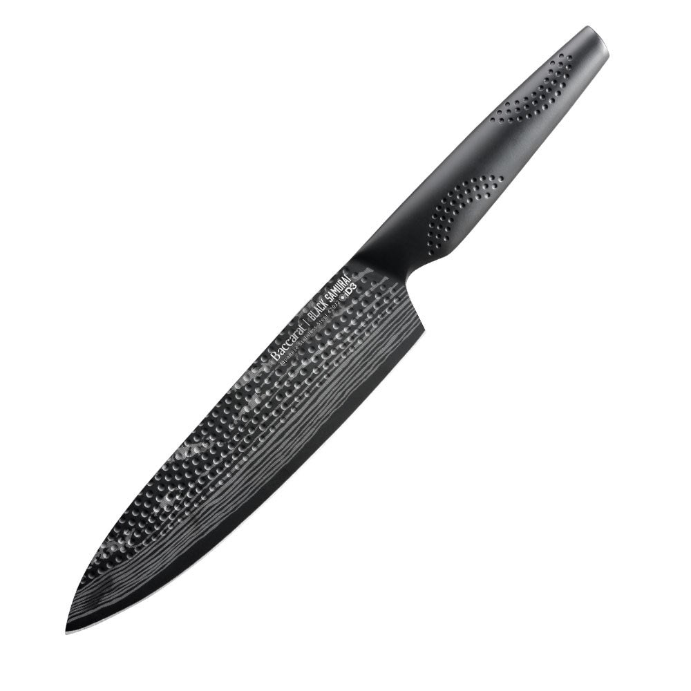 Baccarat ID3 Black Samurai Chef's Knife 20cm Japanese Steel Knives at Robins Kitchen