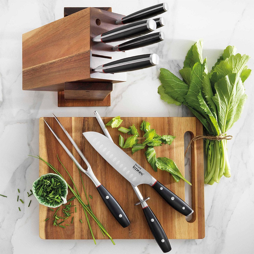 Baccarat iconiX Drenhen Knife Block 9 Piece