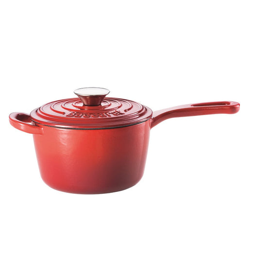 Baccarat Le Connoisseur Cast Iron Saucepan 16cm 1.5L Red