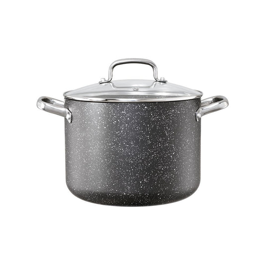 Baccarat Ultimo Non-Stick Stockpot with Lid 24cm 7.7L with White Background at Robins Kitchen