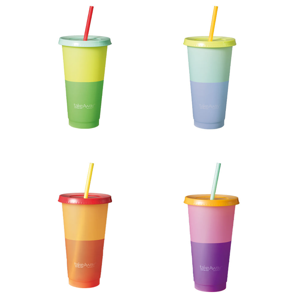 TakeAway Picnic Colour Change Tumblers Set of 4