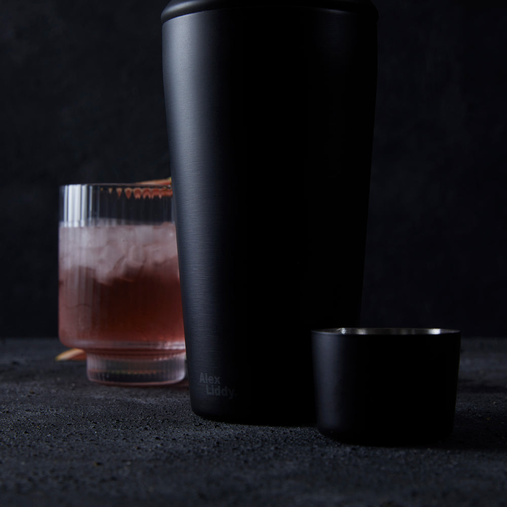 Alex Liddy Slate & Co Cocktail Shaker 750ml Black