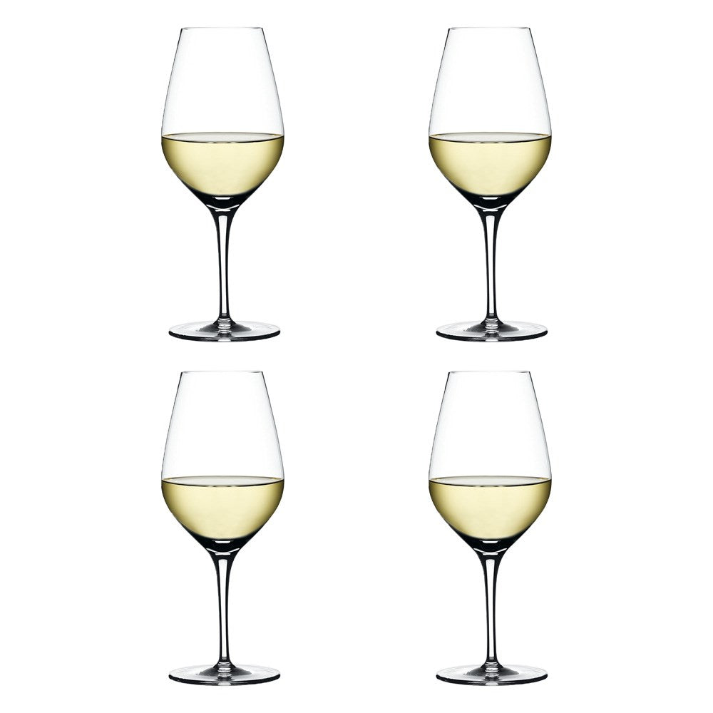 Spiegelau Authentis 4 Piece Crystal White Wine Glass Set 480ml