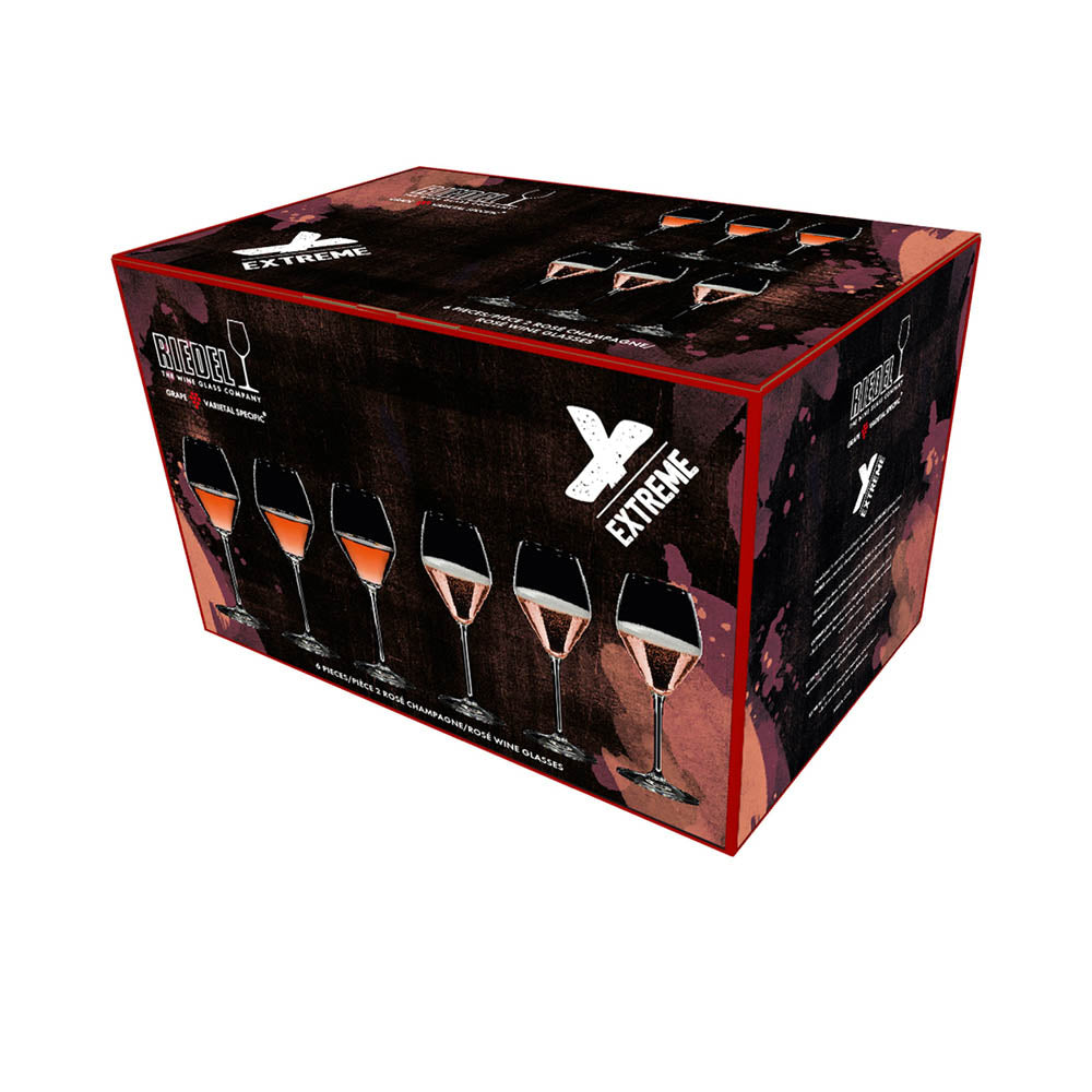 RIEDEL Extreme Rosé/Champagne 322ml Set of 6