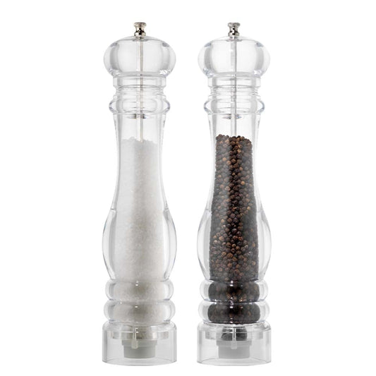 Alex Liddy Advance Clear Salt & Pepper Mills 31cm with Salt at Robins Kitchen