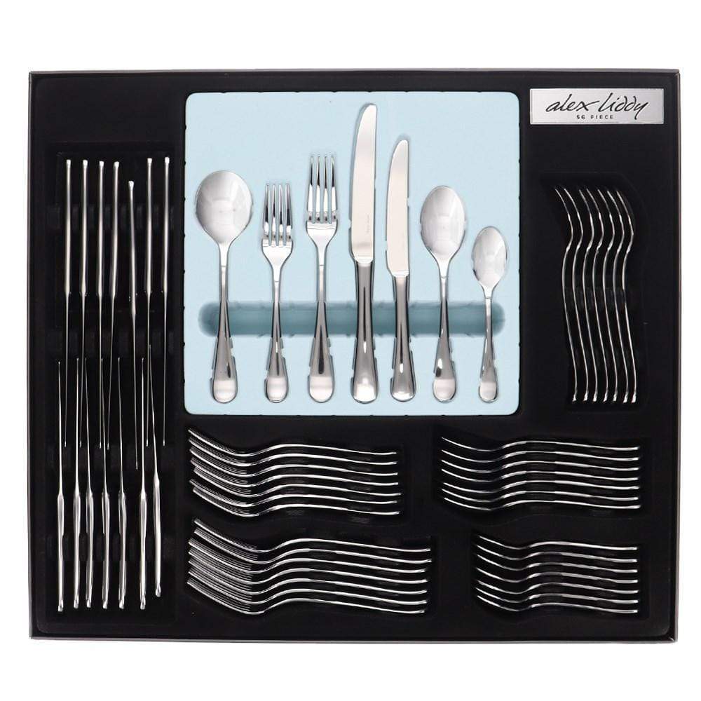 Alex Liddy Aquis Stainless Steel Kitchen Cutlery Set with Table at Robins Kitchen