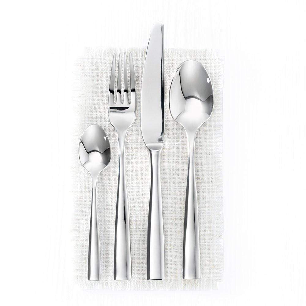 Alex Liddy Arlo Cutlery Set of 16 in a White Napkin Stainless Steel Cutlery at Robins Kitchen