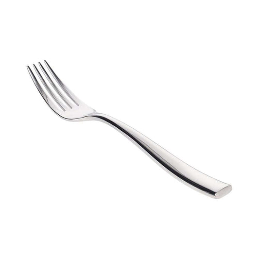 Side View Alex Liddy Arlo Stainless Steel Table Fork 20cm Silver at Robins Kitchen