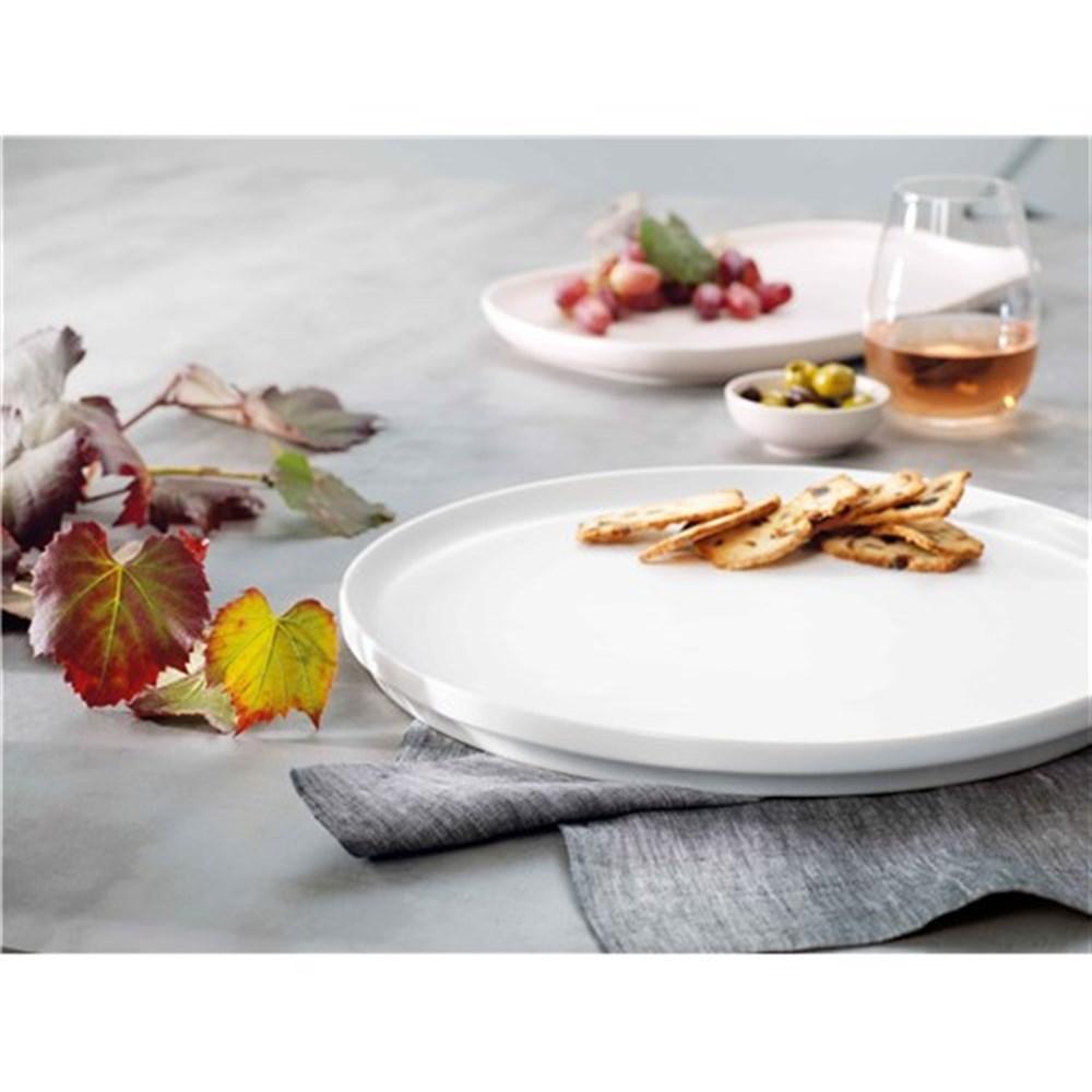 Alex Liddy Share Round Platter 32cm White