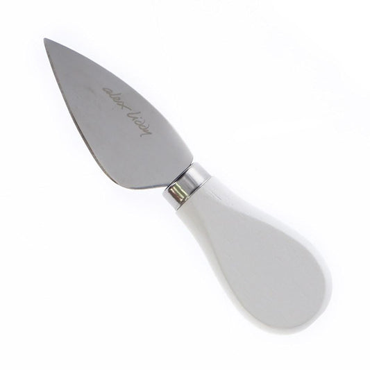 Alex Liddy Slate & Co Oval Cheese Knife White