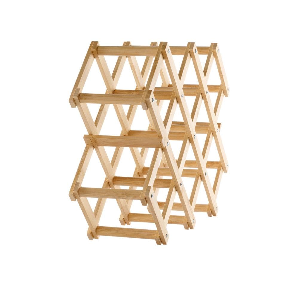 Ambrosia Karira Collapsible Bamboo Wine Rack