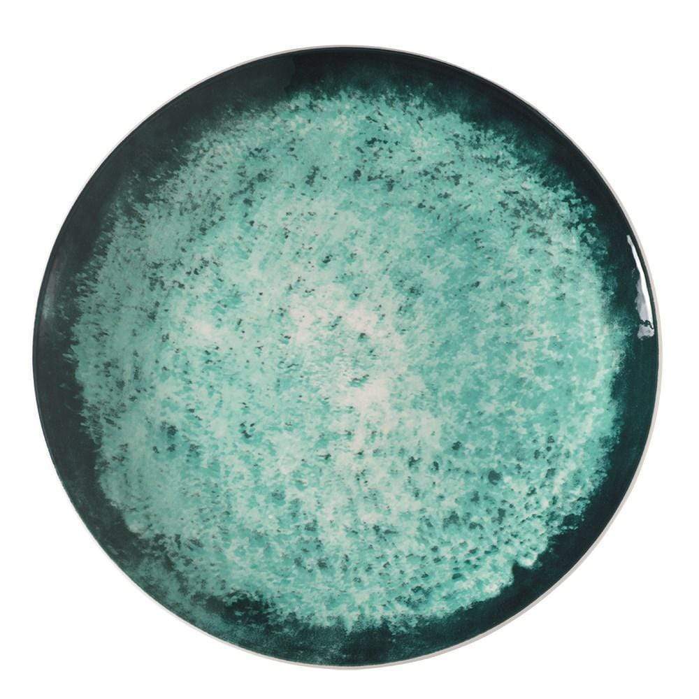 Ambrosia Reef 12 Piece Dinner Set Teal