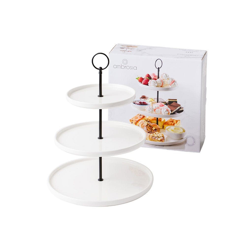 Ambrosia Zest 3 Tier Cake Stand