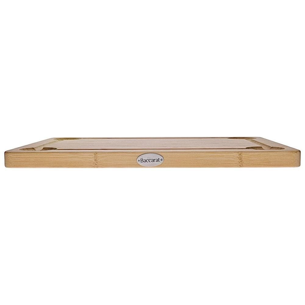 Baccarat Butchers Corner Bamboo Carving Board 45x32cm Set at Robins Kitchen