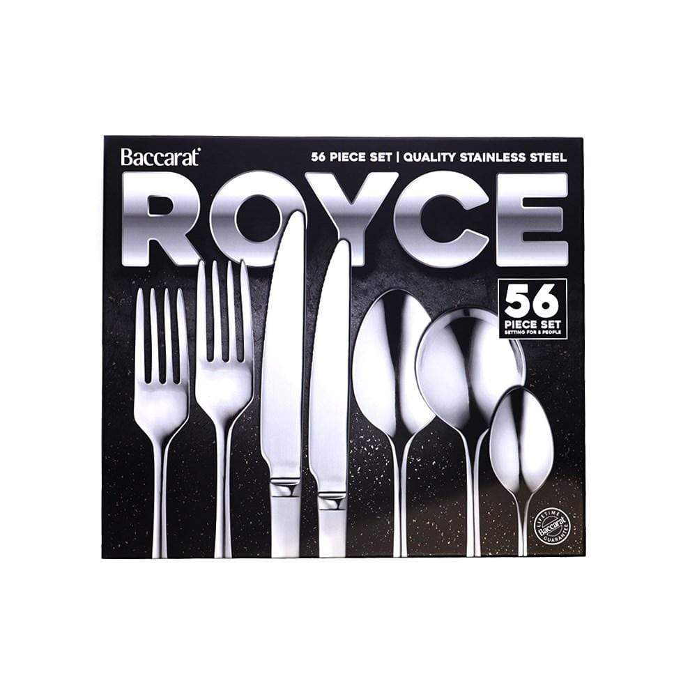 Baccarat Royce 56 Piece Stainless Steel Cutlery Set