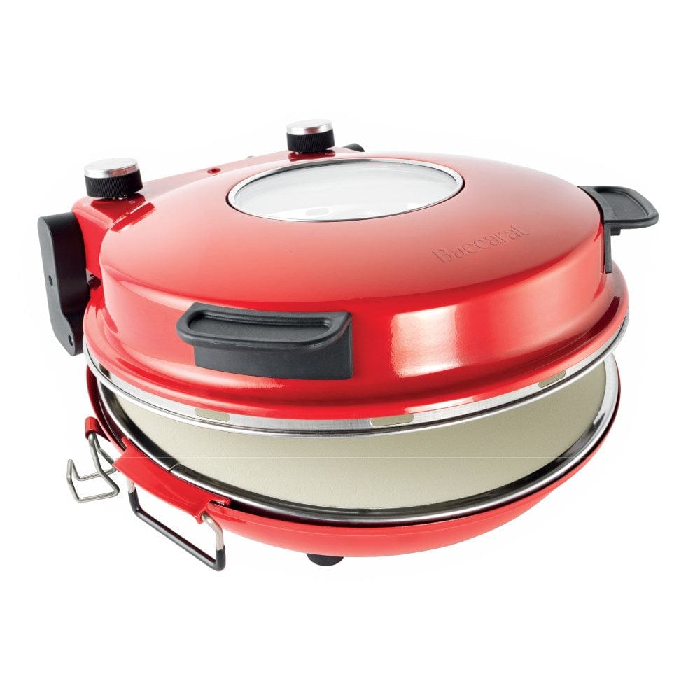 Baccarat The Gourmet Slice Pizza Oven Red