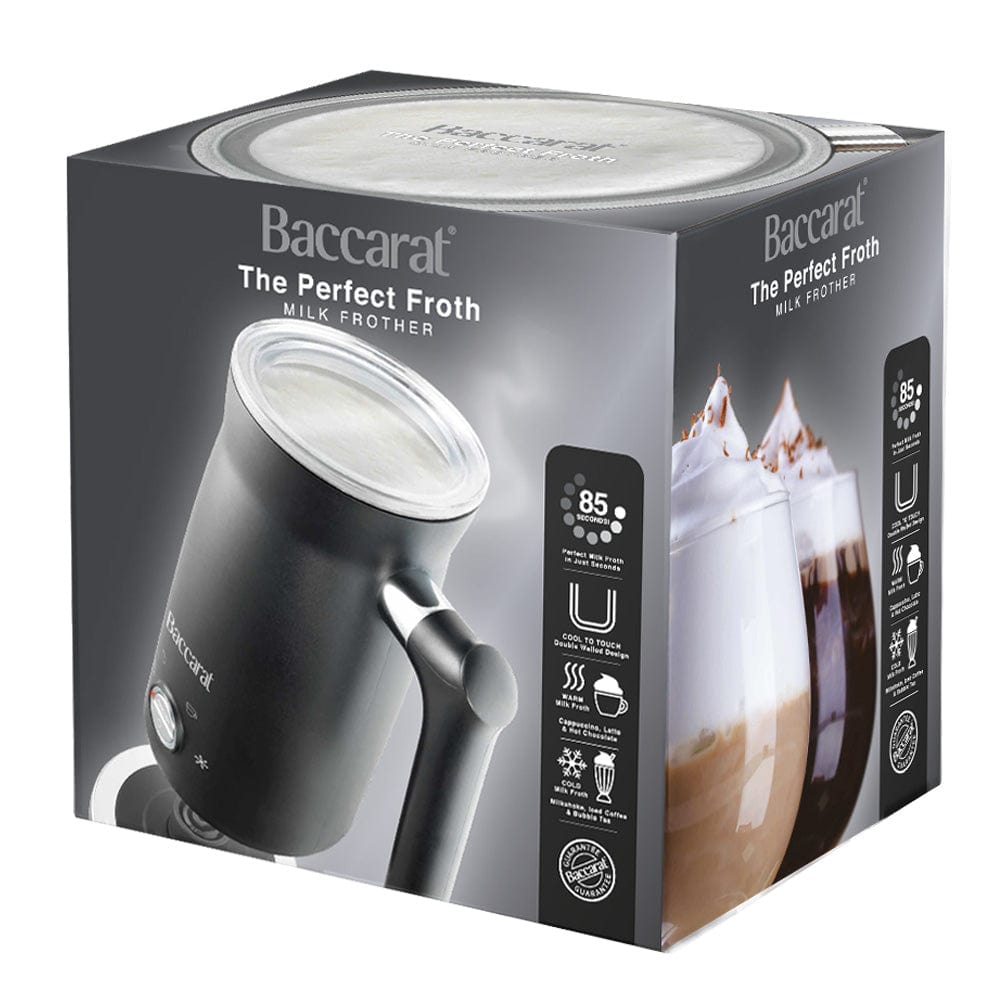 Baccarat The Perfect Froth Electric Milk Frother Black