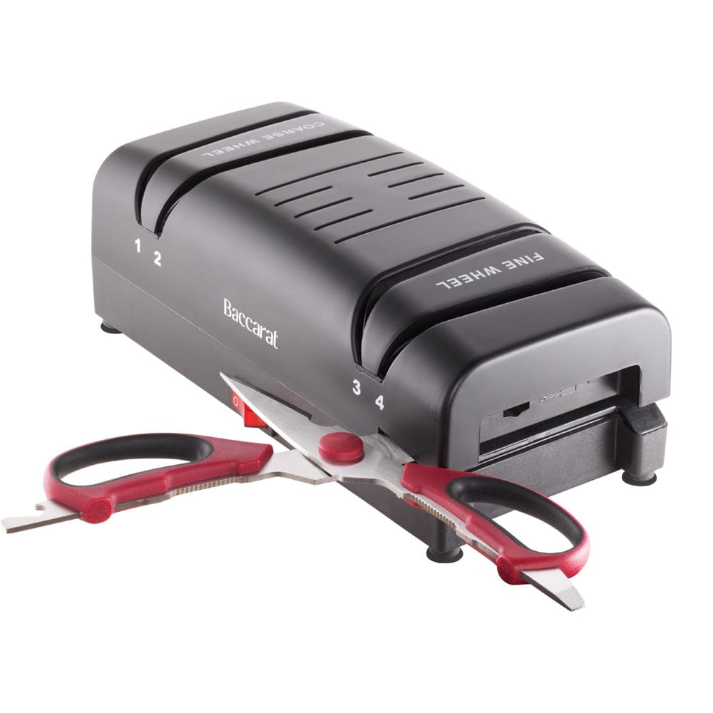 Baccarat The Precision Edge Electric Knife Sharpener Black