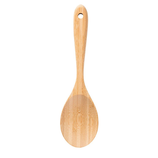 Baccarat Water Resistant Bamboo Salad Spoon in Packaging at Robins Kitchen