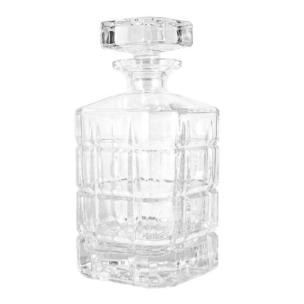 Cellar Premium Luxe Crystal Glass 3 Piece Whisky Decanter Set 700ml/300ml at Robins Kitchen