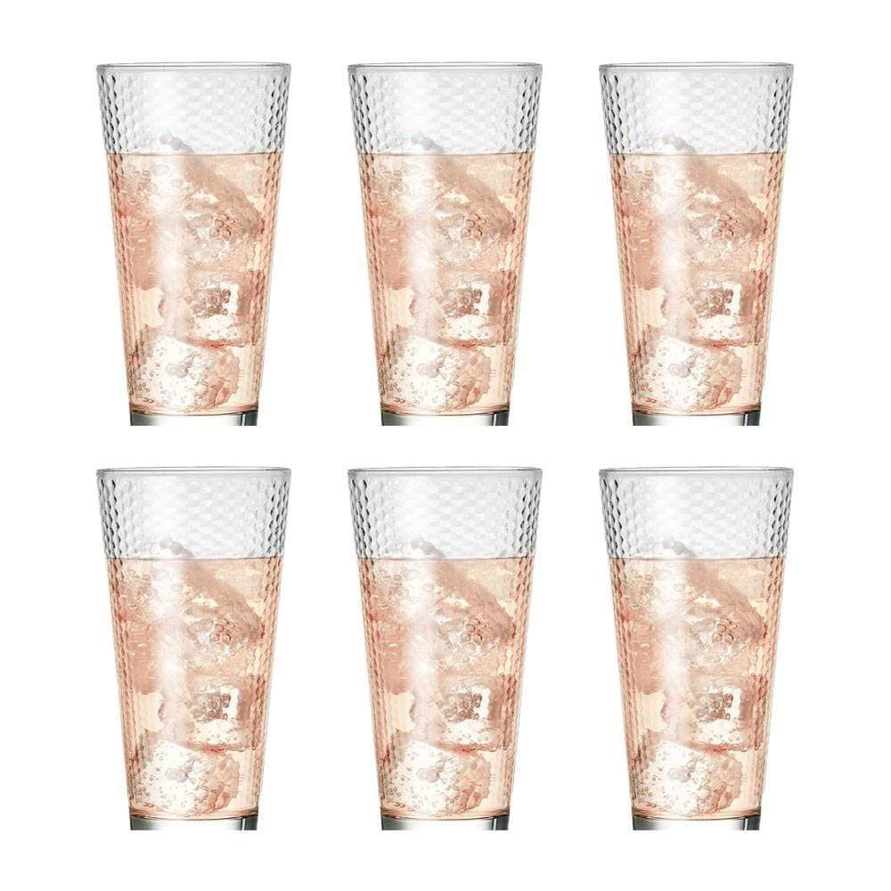 Cellar Tonic Bubble Highball Glass 465ml Set of 6