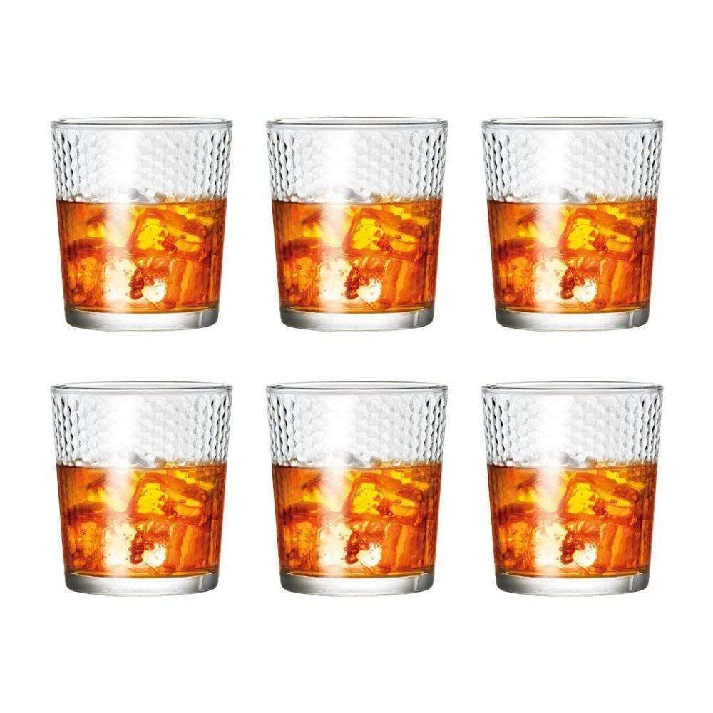 Cellar Tonic Bubble Tumbler Glass 400ml Set of 6