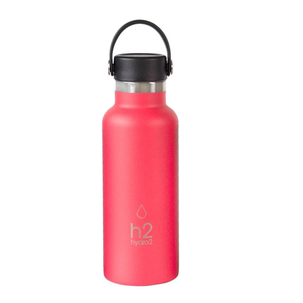 h2 hydro2 Flash Classic Water Bottle 500ml Pink