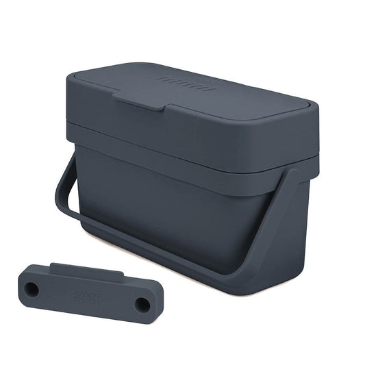 Joseph Joseph Compo 4 Food Waste Caddy Graphite Kitchen Bin with Hands at Robins Kitchen