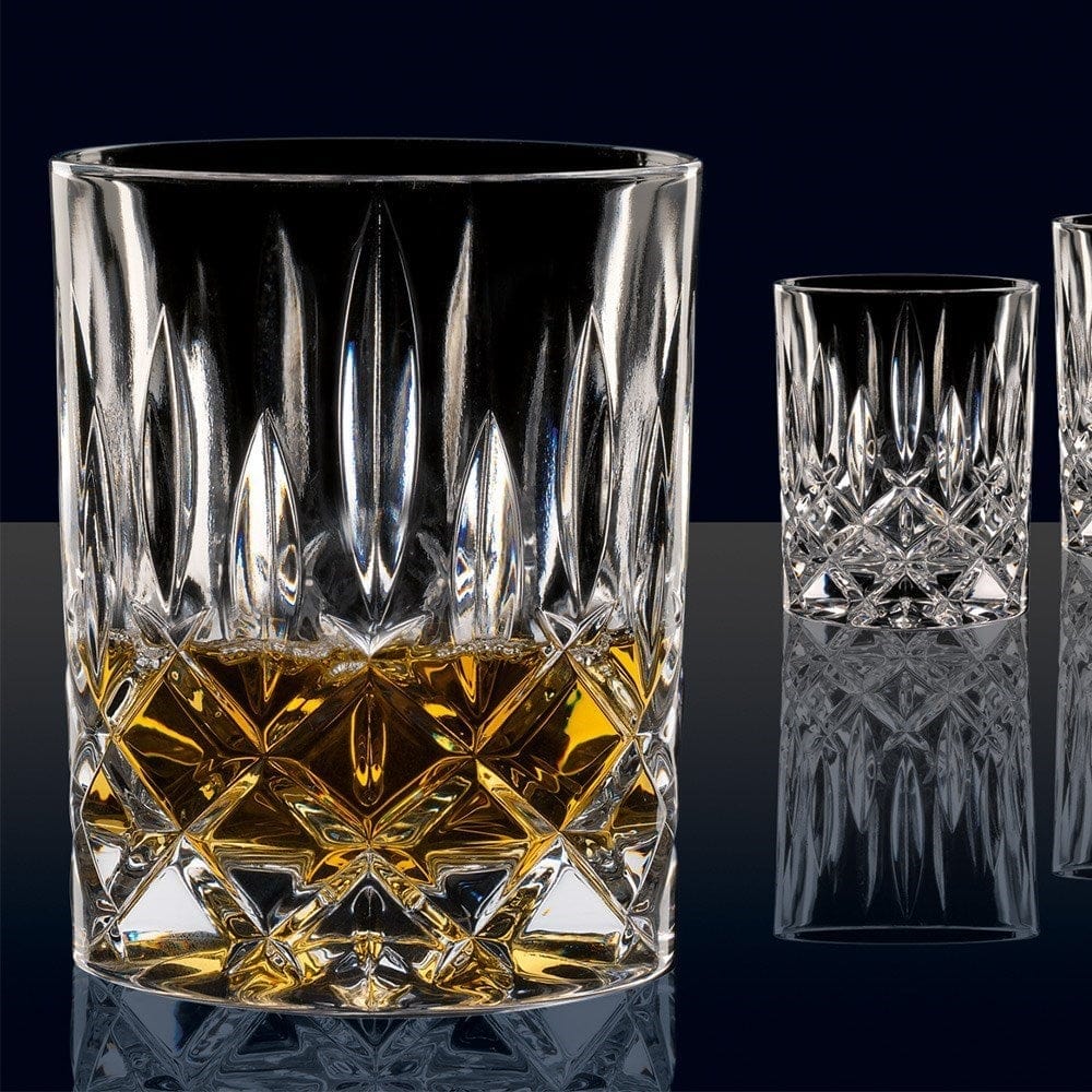 Nachtmann Noblesse 4-Piece Crystal Whisky Tumbler Set 295ml