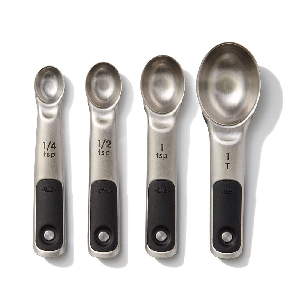 OXO Good Grip 4-Piece Stainless Steel Measuring Spoon Set