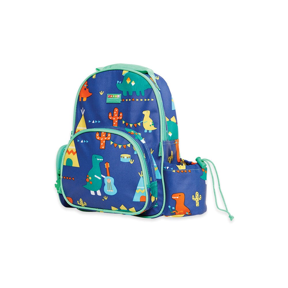 Penny Scallan Medium Cotton Canvas Backpack 26 x 34 x 16cm