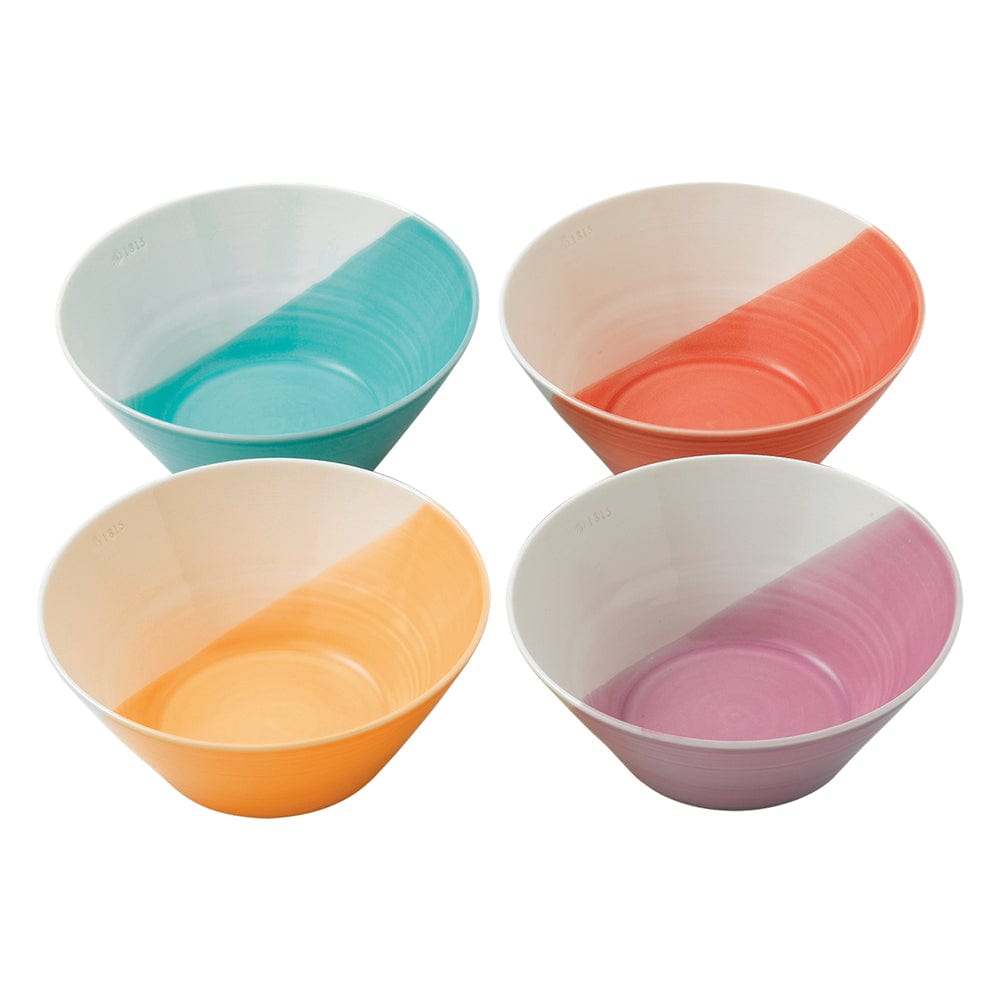 Royal Doulton 1815 Brights Set of 4 Noodle Bowls