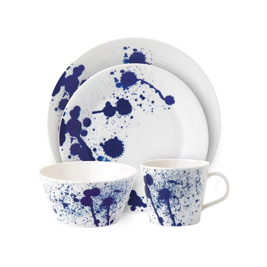 Royal Doulton Pacific Blue 16 Piece Dinner Set Splash