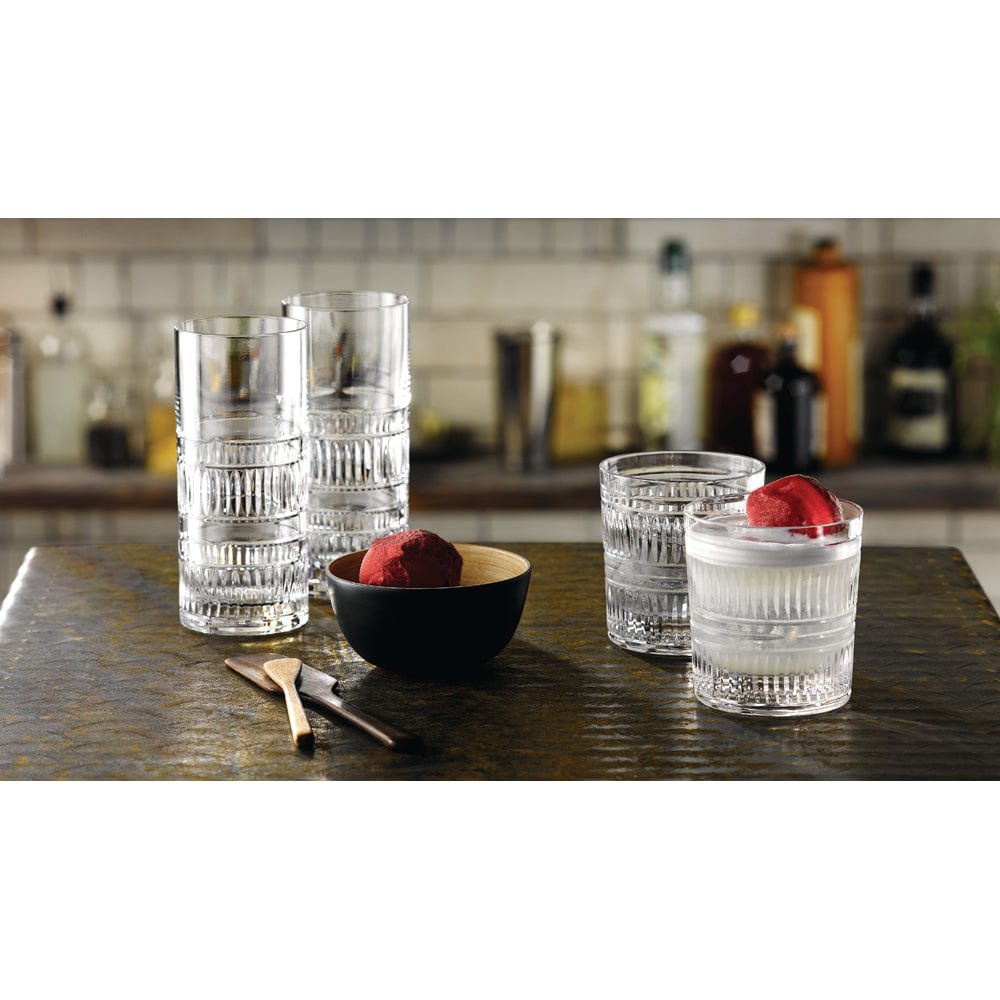 Royal Doulton R&D Collection Radial Pair of Crystal Tumblers