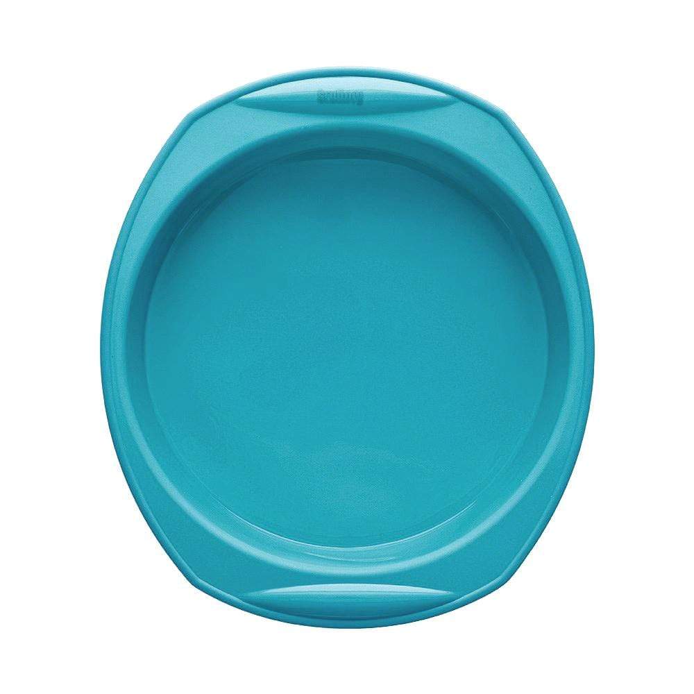 Scullery Kolori Silicone Round Baking Pan in Teal High Quality Bakeware at Robins Kitchen