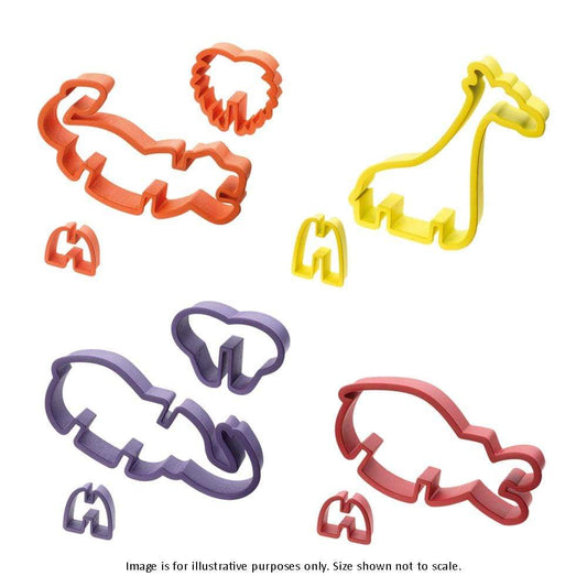 Soffritto Professional Bake 3D Cookie Cutters Safari